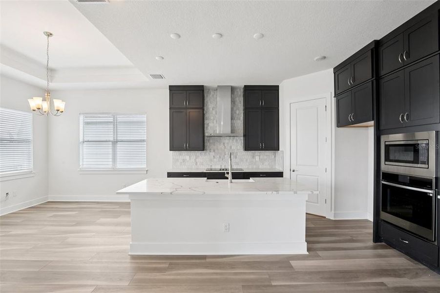 Furnished interior view inside a new home in Eagles Cove at Mirada, San Antonio (Image 11).