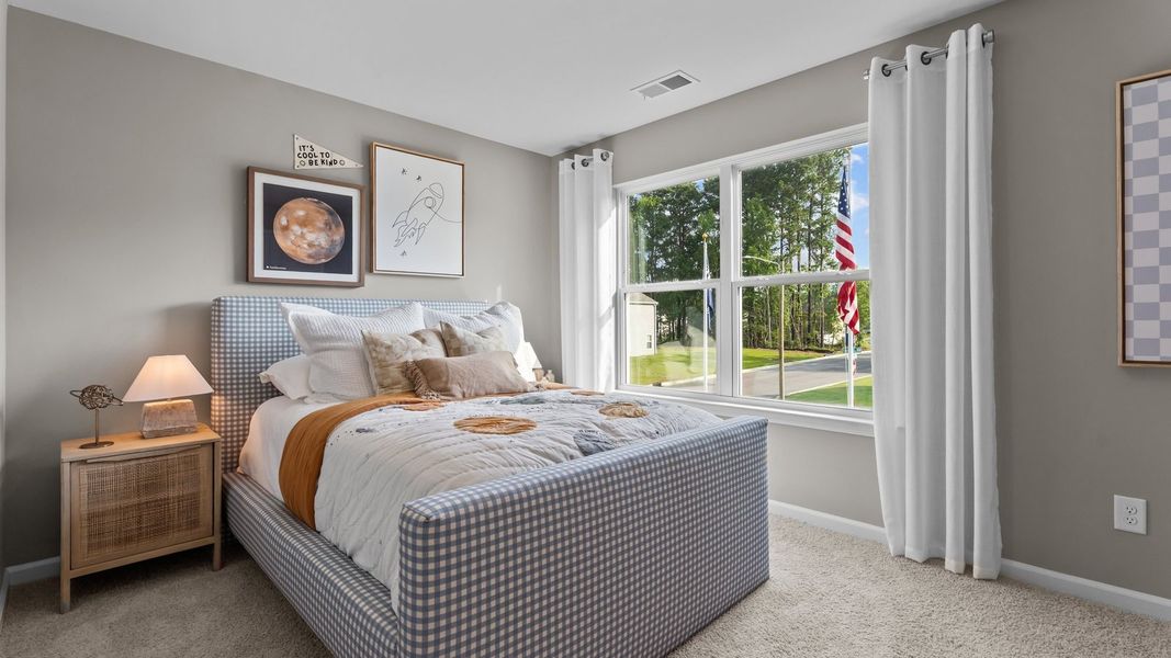 Furnished interior view inside a new home in Jetstream Park, Wilson (Image 27).