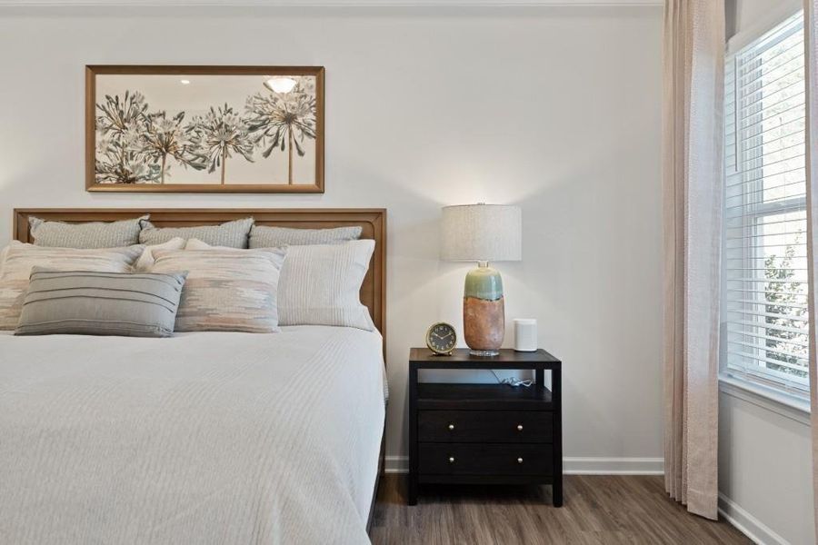 Furnished interior view inside a new home in Allen Manor, Hoschton (Image 25).