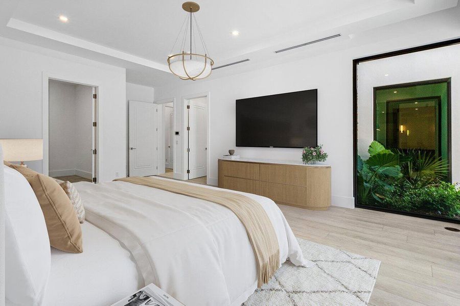 Furnished interior view inside a new home in , Delray Beach (Image 48).