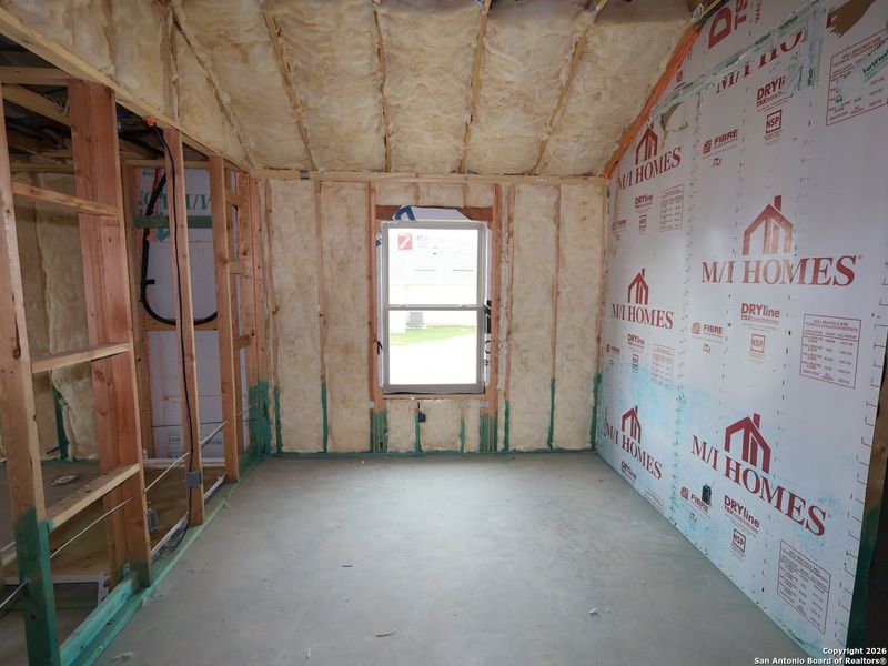 In-progress construction of a new home in Chaparral Ranch, Floresville, TX (Image 31).