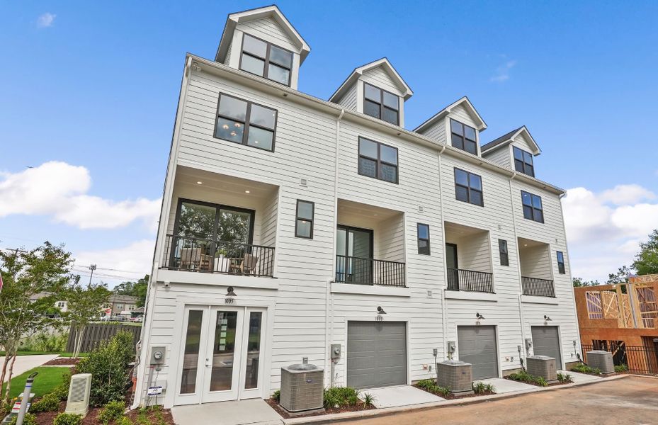 Representative exterior photo of a completed home built from the Evans by Pulte Homes in West End Heights, Charlotte, NC (Image 40).