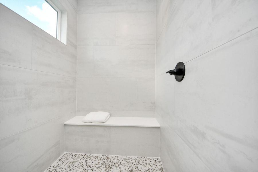 Close-up of interior finishes inside a home in Yale Terrace, Houston (Image 19).