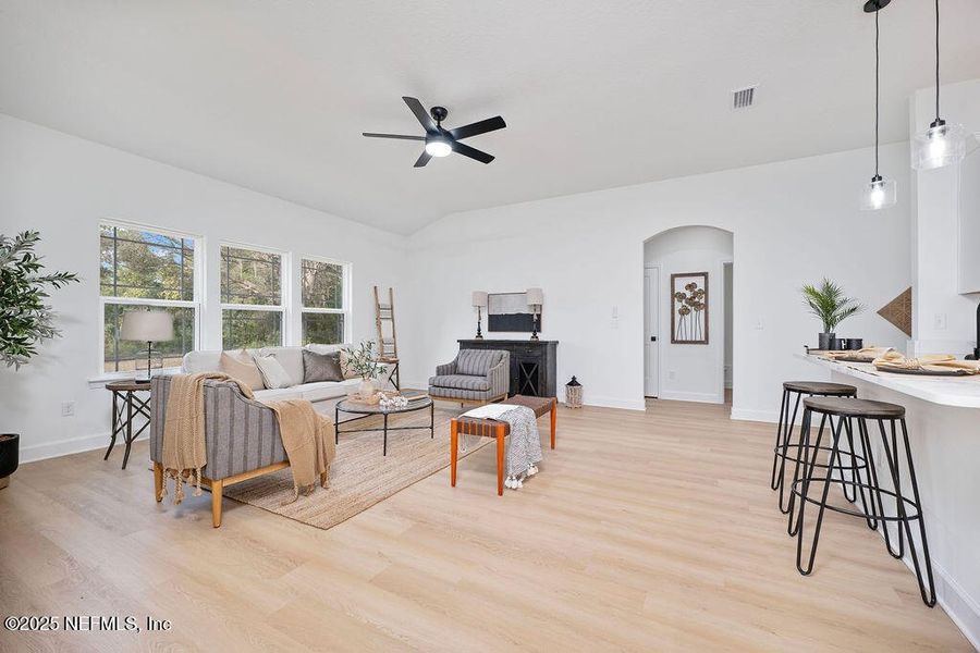 Furnished interior view inside a new home in , Keystone Heights (Image 7). Furnished interior view inside a new home in , Keystone Heights (Image 7).