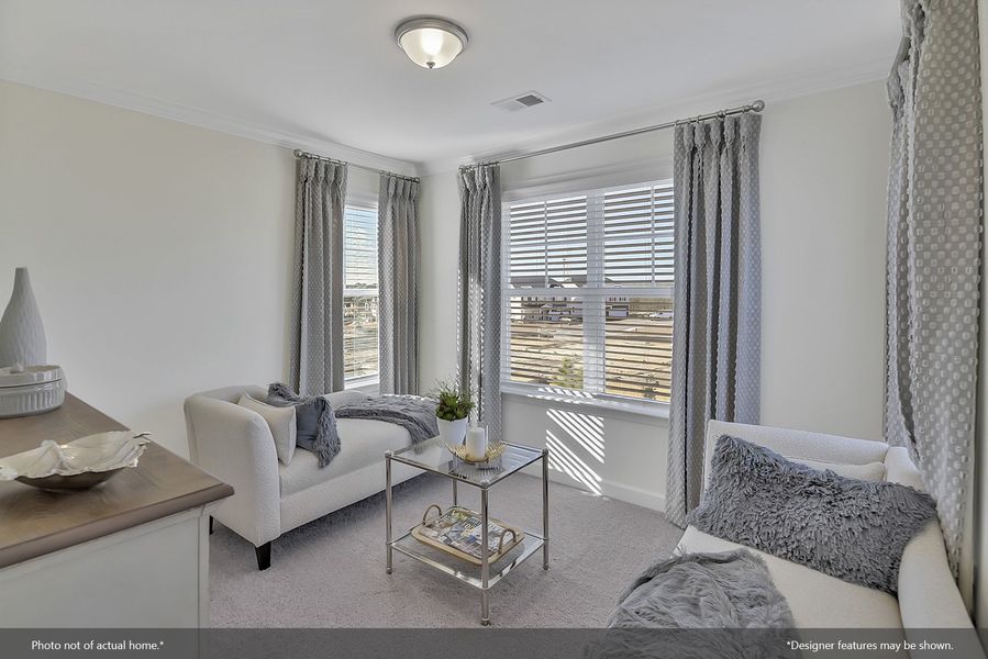 Furnished interior view inside a new home in Pebble Branch, Chapin (Image 12).