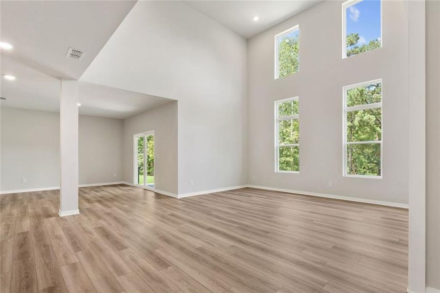 Spacious, unfurnished interior of a new home in Windsong Estates, McDonough (Image 19). Spacious, unfurnished interior of a new home in Windsong Estates, McDonough (Image 19).