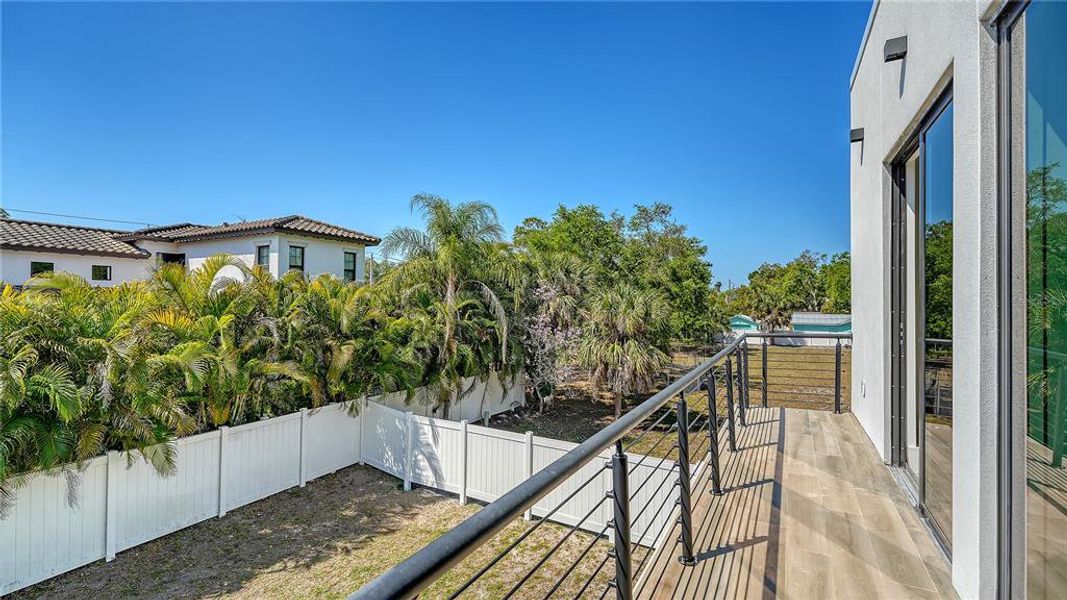 Exterior details and patio area of a home in , Sarasota (Image 29).