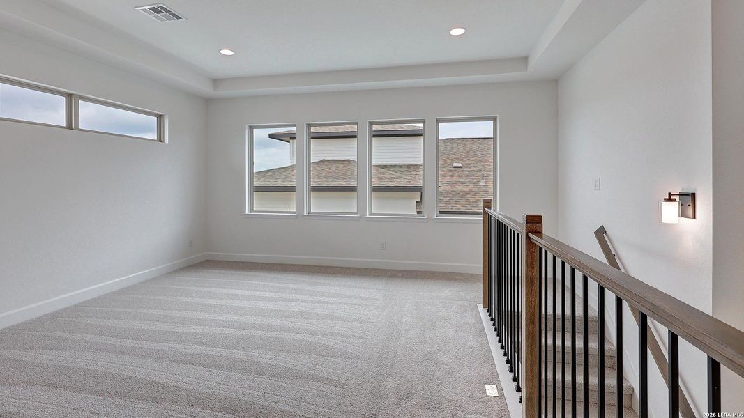 Spacious, unfurnished interior of a new home in Esperanza, Boerne (Image 24). Spacious, unfurnished interior of a new home in Esperanza, Boerne (Image 24).