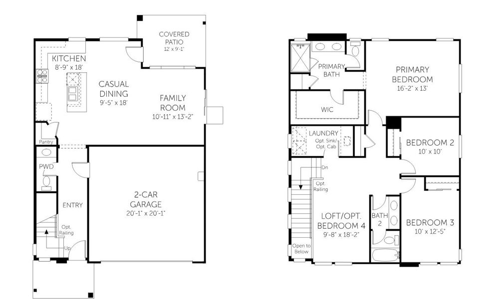 2D floor plan layout of this home in Canyon Pointe Village, Mesa, AZ (Image 2). 2D floor plan layout of this home in Canyon Pointe Village, Mesa, AZ (Image 2).