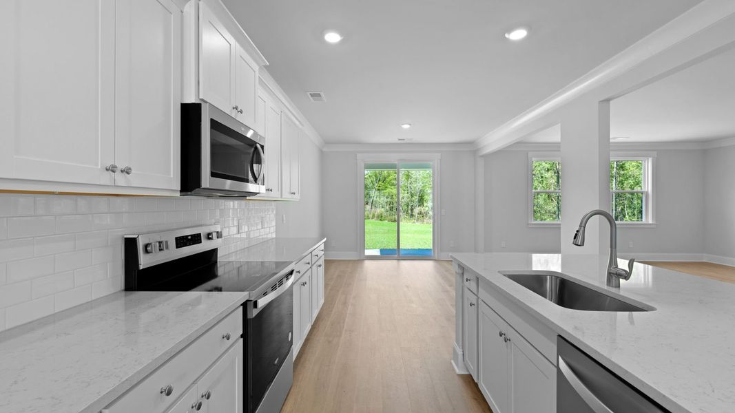 Furnished interior view inside a new home in Sheep Island, Summerville (Image 5).