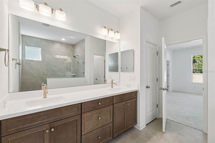 Furnished interior view inside a new home in Cascades at Southern Hills, Brooksville (Image 14).