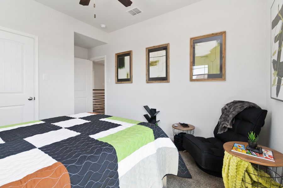 Hunters Ranch Model - Polk - Secondary Bedroom