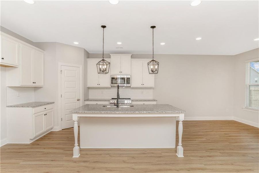 Furnished interior view inside a new home in Killian Manor at The Adares, Adairsville (Image 8).