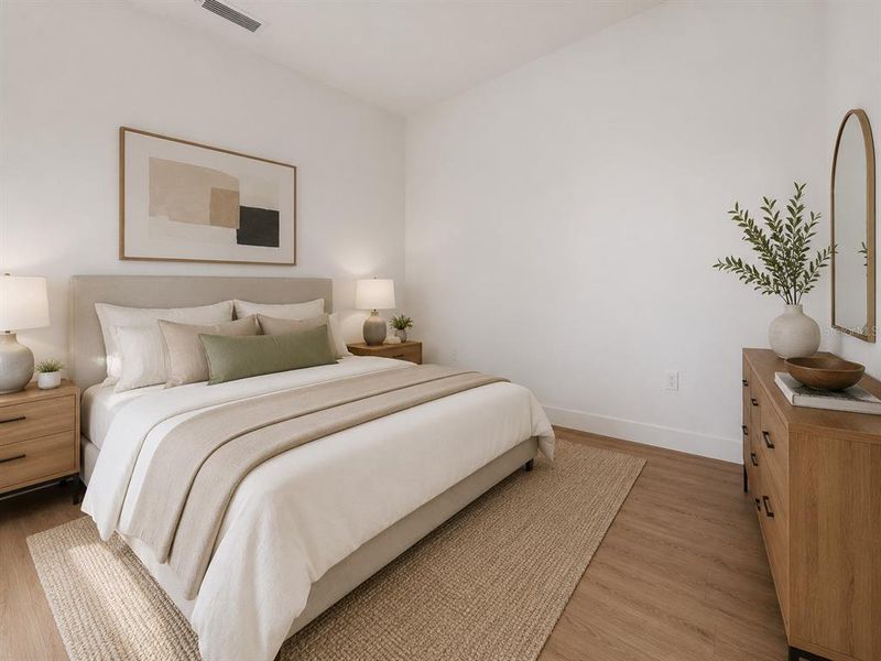 Furnished interior view inside a new home in , Dunnellon (Image 11).