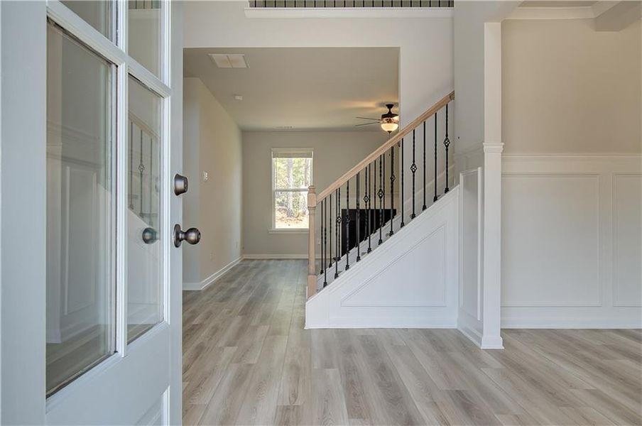 Spacious, unfurnished interior of a new home in Grandview at Millers Mill, Stockbridge (Image 23).