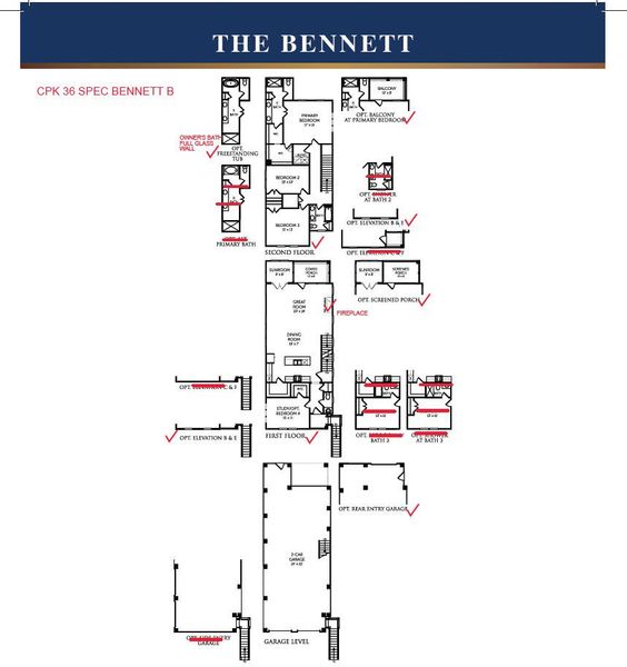 2D floor plan layout of this home in Central Park, Charleston, SC (Image 5).