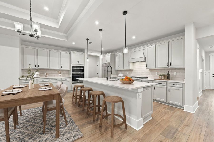 Furnished interior view inside a new home in Indigo Bay, Myrtle Beach (Image 17).