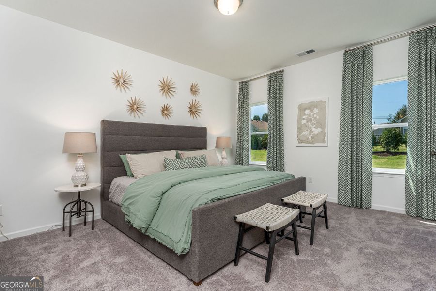 Furnished interior view inside a new home in Cobblestone Crossing Commons, Byron (Image 18).