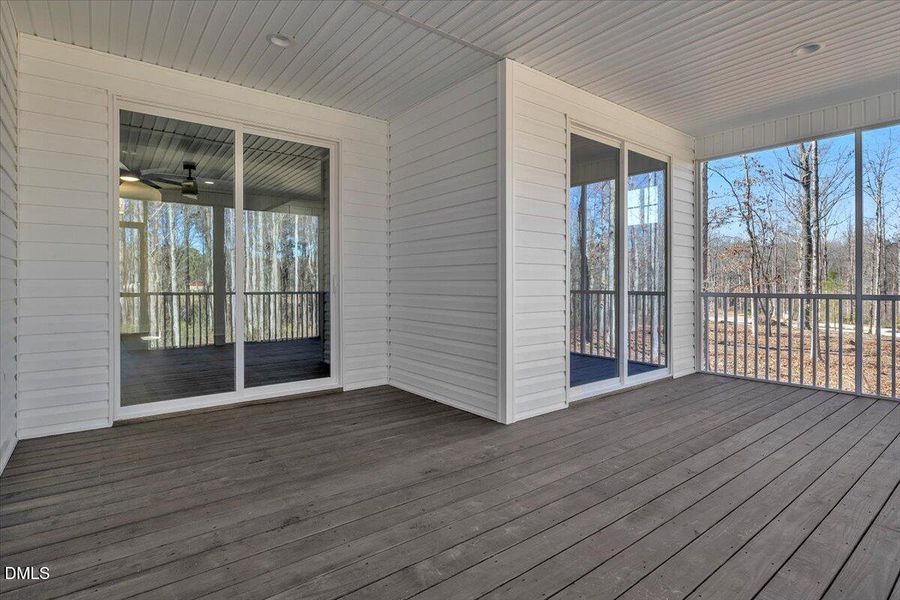 Large Screened porch