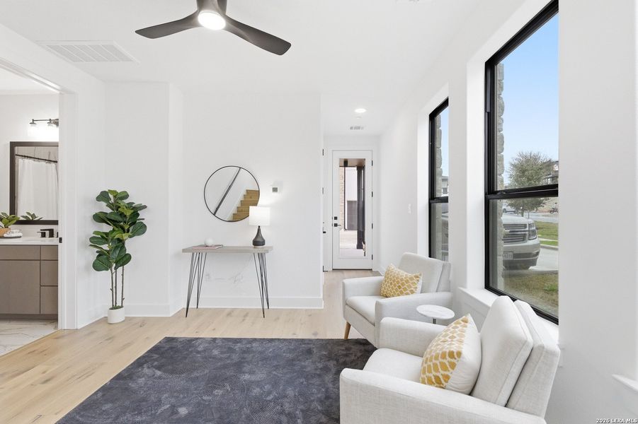 Furnished interior view inside a new home in , Austin (Image 45).