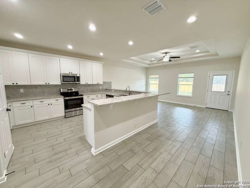Furnished interior view inside a new home in , Canyon Lake (Image 9). Furnished interior view inside a new home in , Canyon Lake (Image 9).