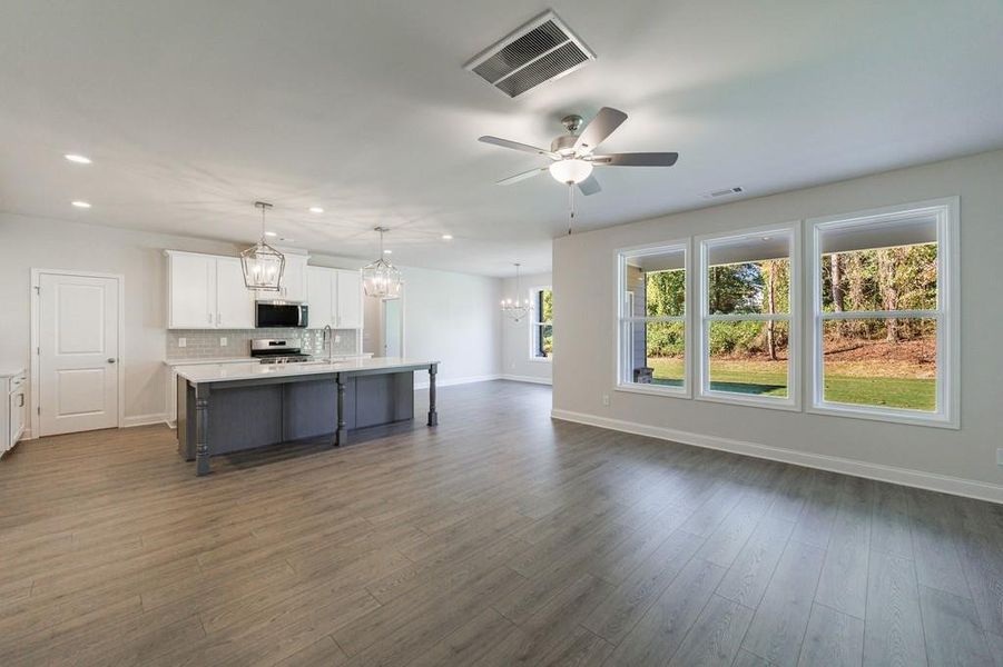 Spacious, unfurnished interior of a new home in , Buford (Image 42).