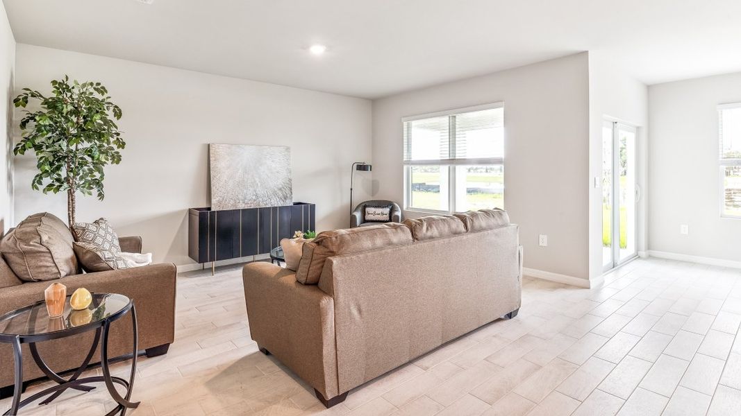 Furnished interior view inside a new home in Magnolia Landing Express, North Fort Myers (Image 7). Furnished interior view inside a new home in Magnolia Landing Express, North Fort Myers (Image 7).
