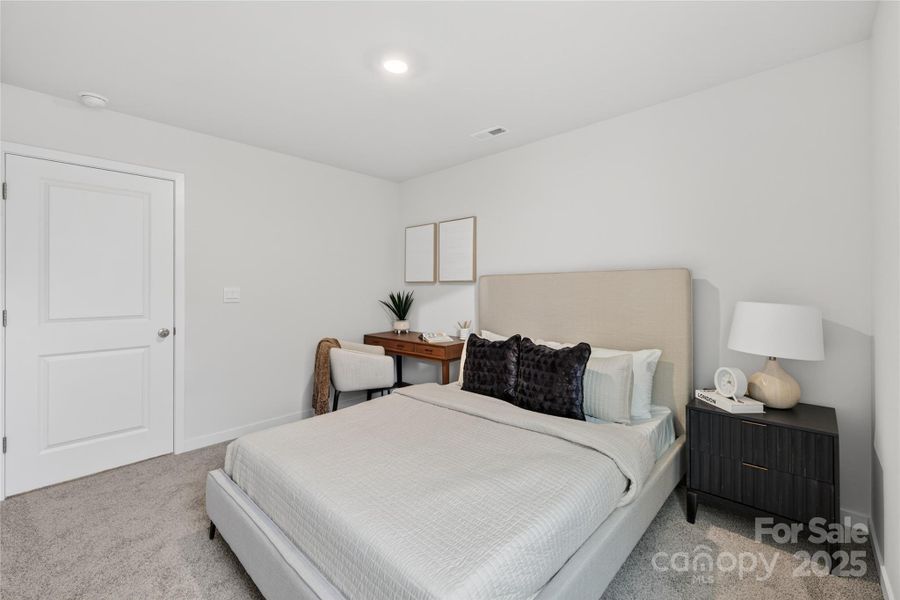 Furnished interior view inside a new home in Lakeshore at Windstone, Mooresville (Image 28).