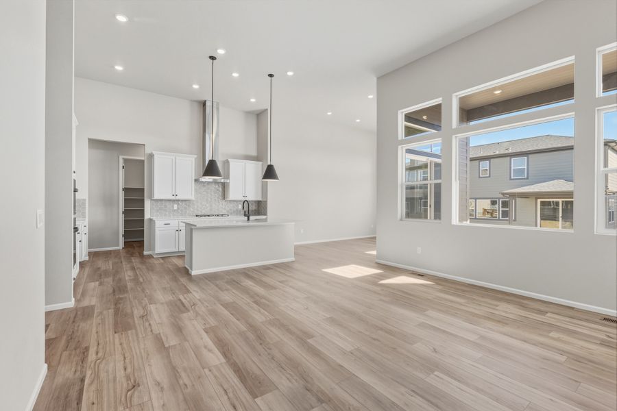 Spacious, unfurnished interior of a new home in Talon Pointe, Thornton (Image 11). Spacious, unfurnished interior of a new home in Talon Pointe, Thornton (Image 11).