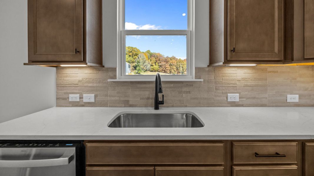 The Drayton Plan by DRB Homes in McBride Indian Trail, NC - Kitchen