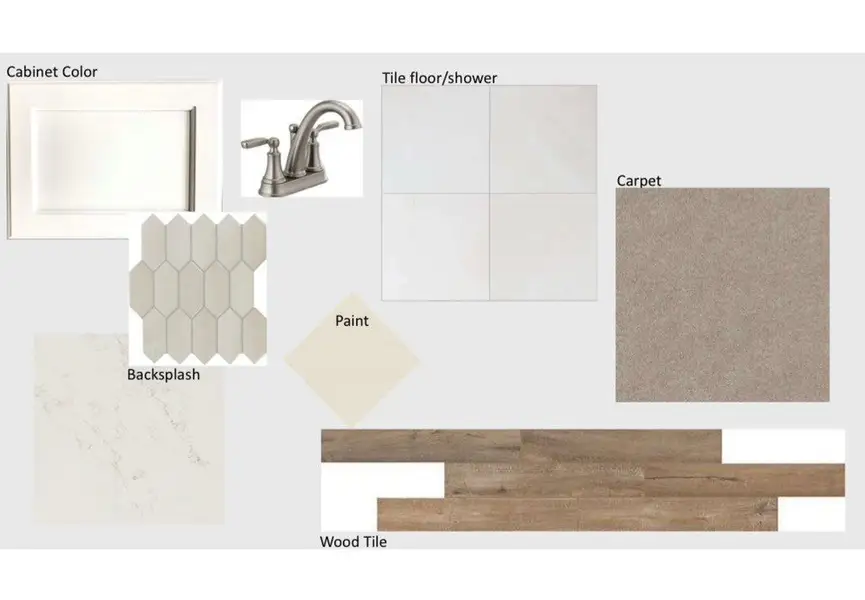 Sample of building materials used in homes in Oak Valley, Terrell (Image 3).