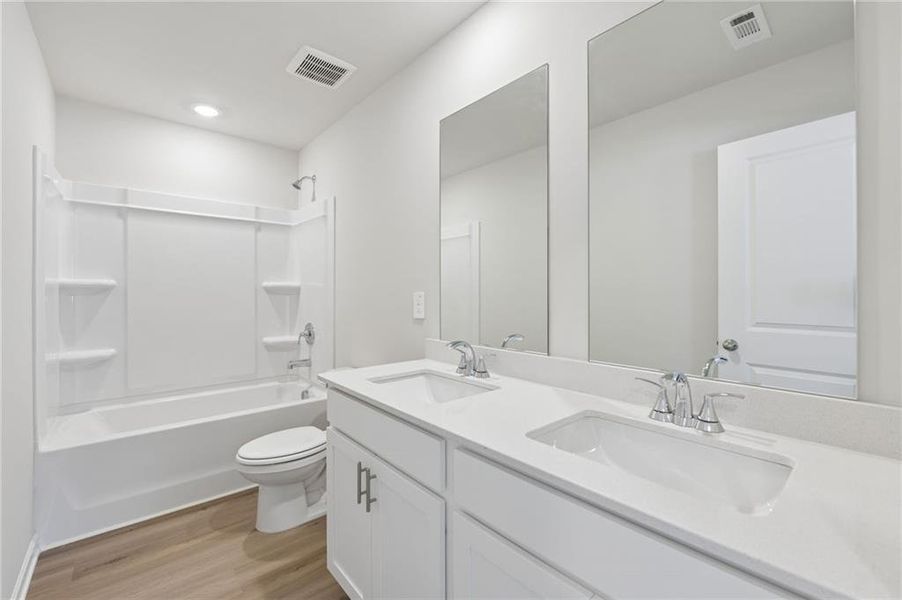 Furnished interior view inside a new home in Martin Springs - Reserve Series, Lawrenceville (Image 17). Furnished interior view inside a new home in Martin Springs - Reserve Series, Lawrenceville (Image 17).