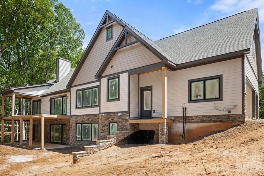 In-progress construction of a new home in , Denver, NC (Image 7).