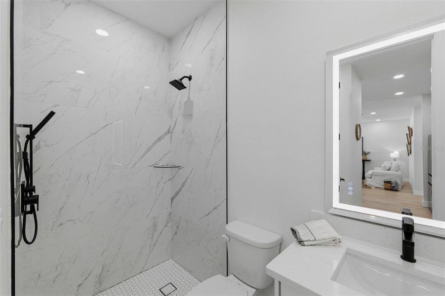 Furnished interior view inside a new home in , Tampa (Image 32).