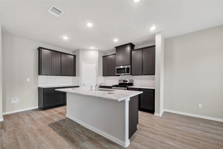 Furnished interior view inside a new home in Rollingbrook Estates, Baytown (Image 9).