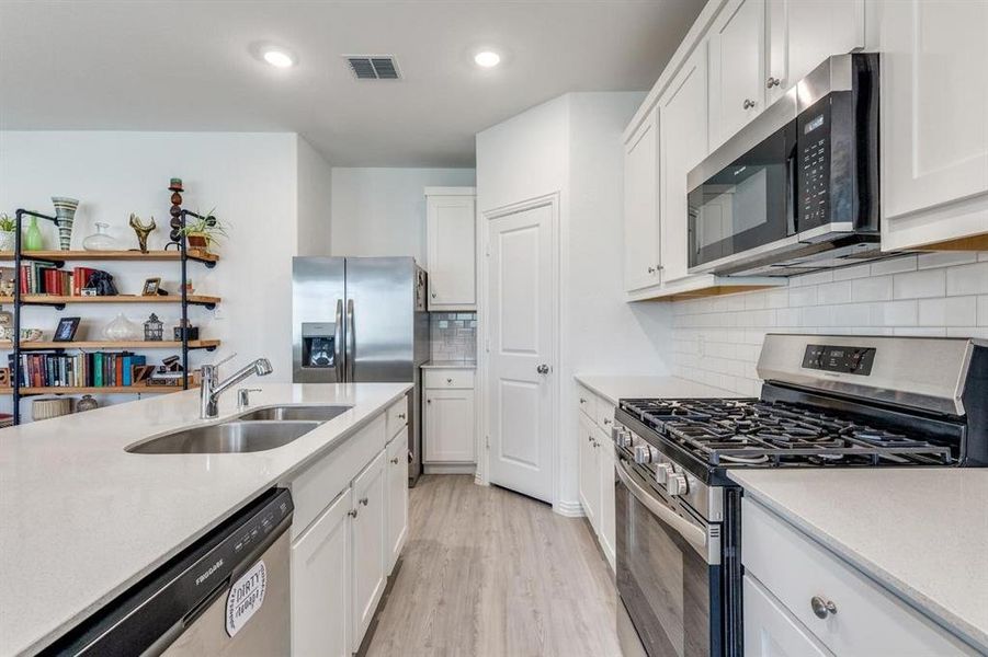 Furnished interior view inside a new home in , Azle (Image 12).