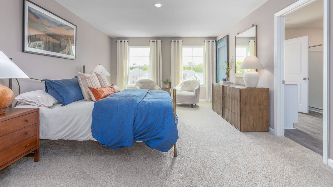 Furnished interior view inside a new home in Aurora Acres, Snow Camp (Image 21).