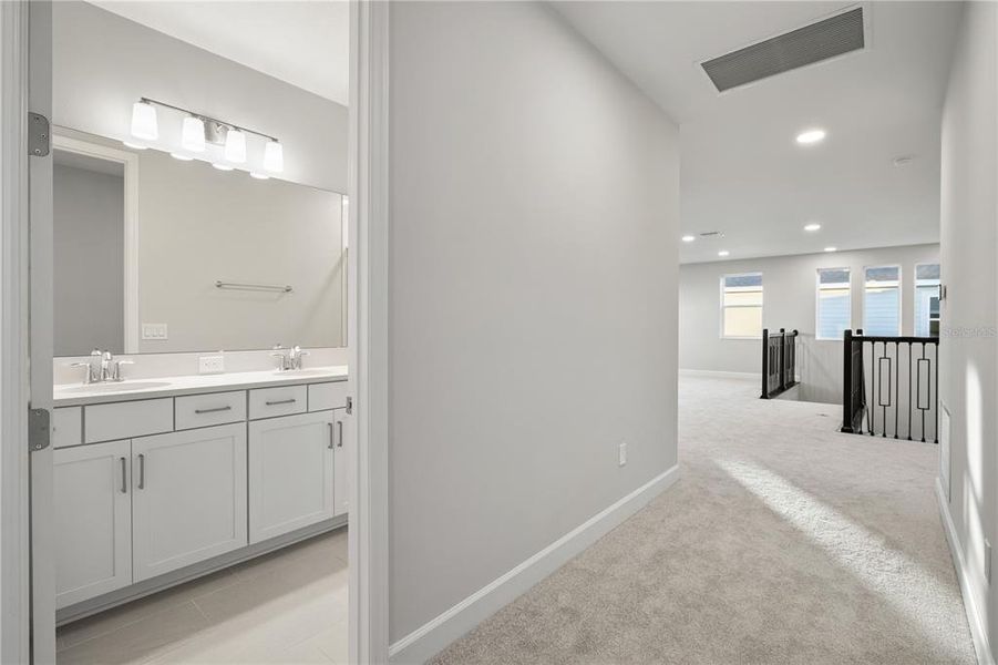 Furnished interior view inside a new home in , Winter Garden (Image 39). Furnished interior view inside a new home in , Winter Garden (Image 39).