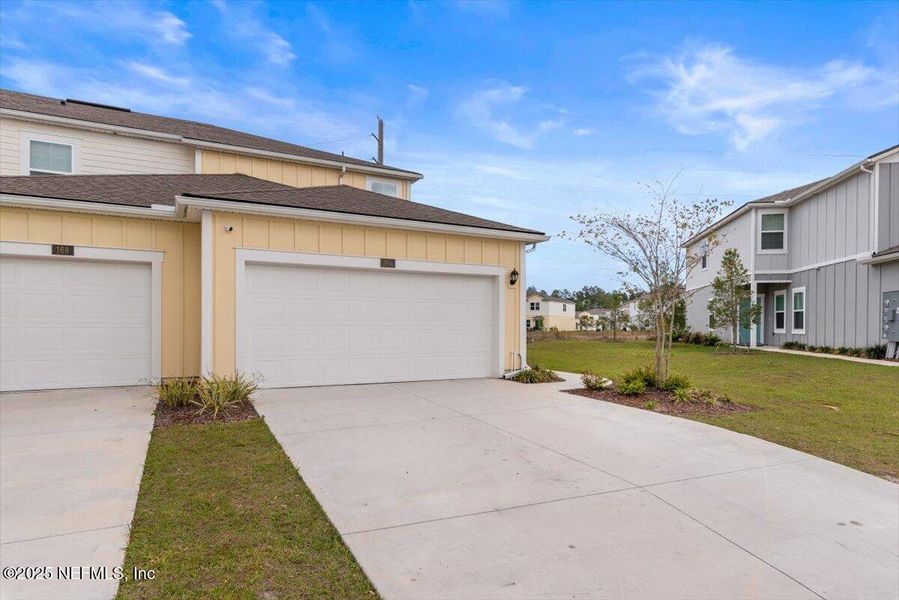 Front exterior of a new home in , St. Augustine, FL, highlighting curb appeal (Image 25). Front exterior of a new home in , St. Augustine, FL, highlighting curb appeal (Image 25).