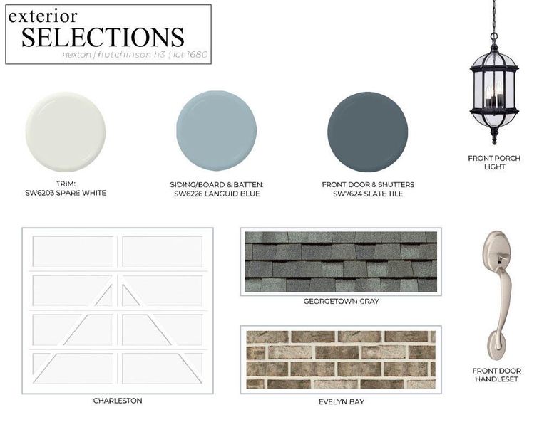 Sample of building materials used in homes in , Summerville (Image 4).