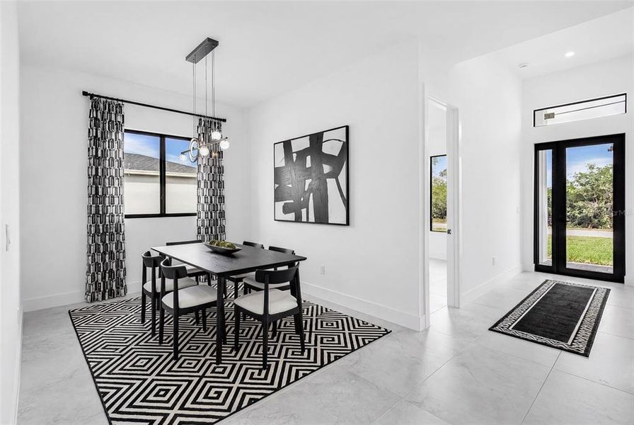 Furnished interior view inside a new home in , Lehigh Acres (Image 12).