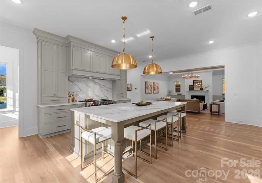 Furnished interior view inside a new home in , Charlotte (Image 17).