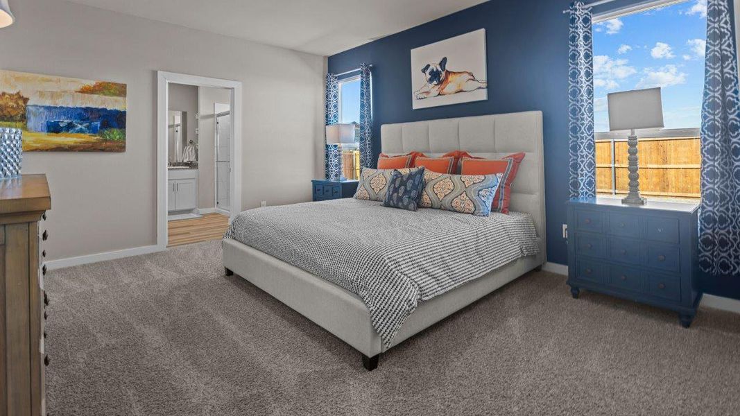 Furnished interior view inside a new home in Heritage Parks, Abilene (Image 9).