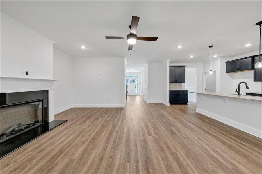Spacious, unfurnished interior of a new home in Tuscany Hills, Douglasville (Image 23).