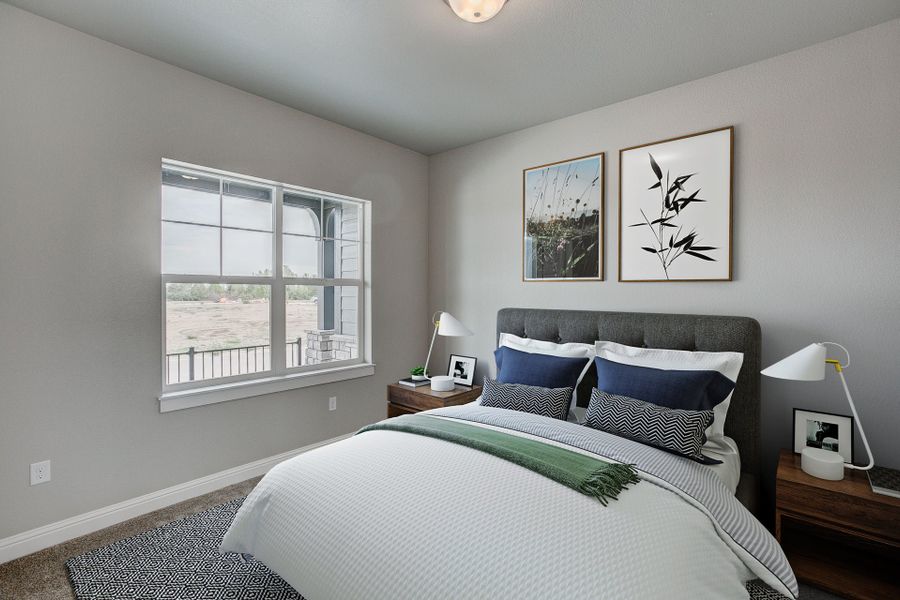 Representative furnished interior of a home built from the The Larkspur by Landmark Homes in Country Farms Village - The Cottages, Windsor (Image 12). Representative furnished interior of a home built from the The Larkspur by Landmark Homes in Country Farms Village - The Cottages, Windsor (Image 12).