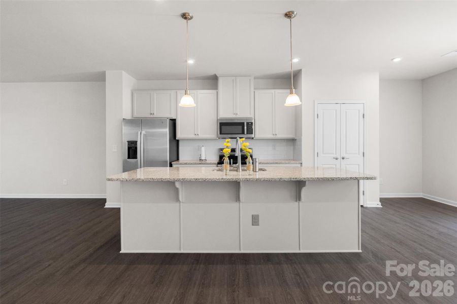Furnished interior view inside a new home in , Matthews (Image 13).