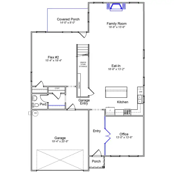 2D floor plan layout of this home in Dove Hollow, Chesnee, SC (Image 2). 2D floor plan layout of this home in Dove Hollow, Chesnee, SC (Image 2).