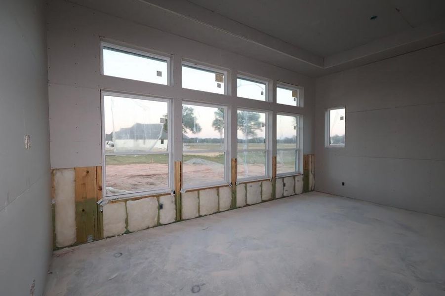 In-progress construction of a new home in Briarley, Montgomery, TX (Image 27).