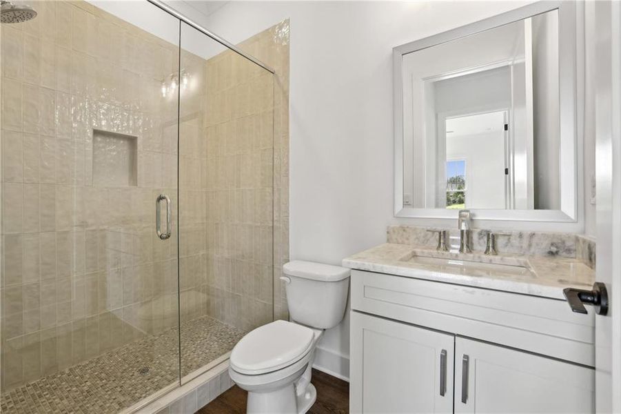 Furnished interior view inside a new home in , Dawsonville (Image 14).