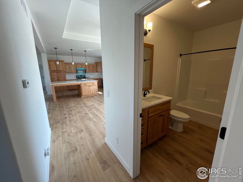 Furnished interior view inside a new home in , Ault (Image 10).